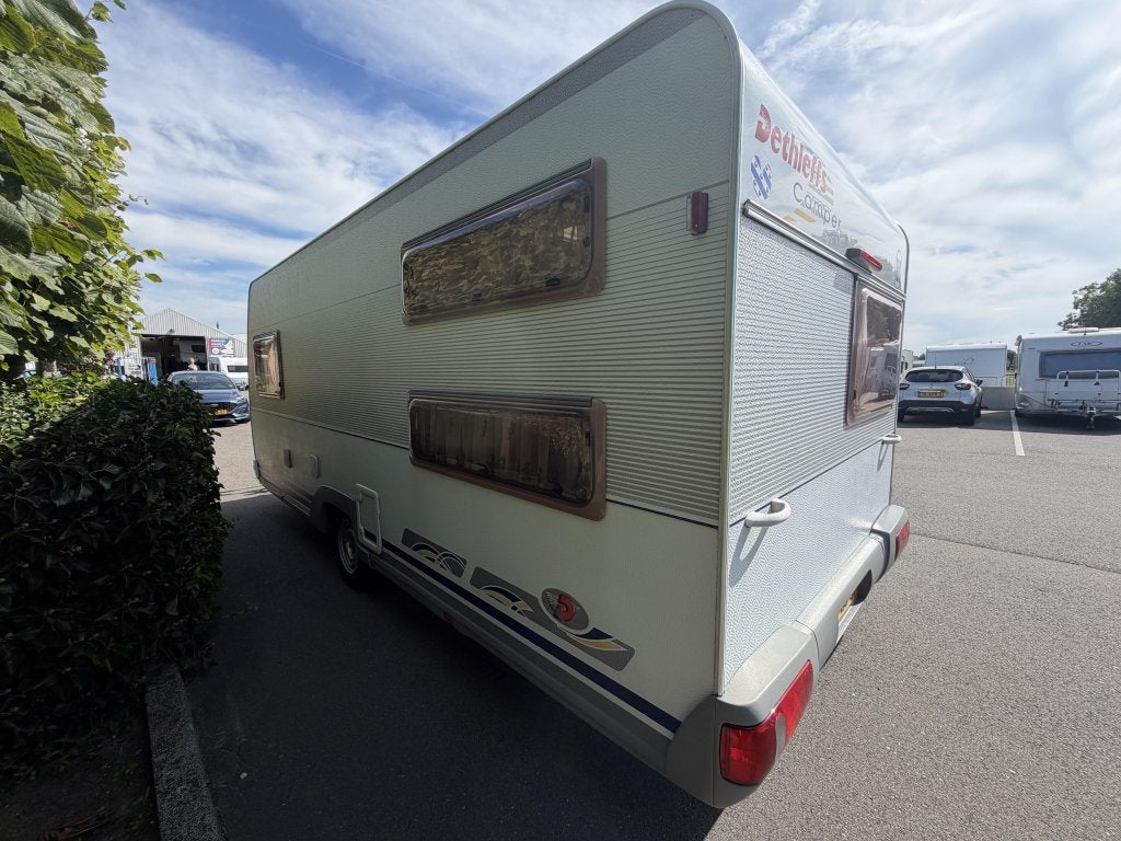 Dethleffs Camper 510 TK Stapelbed 5 slaapplaatsen,Voortent, Standaardzit, Bedrijf, Dethleffs, 5 tot 6 meter