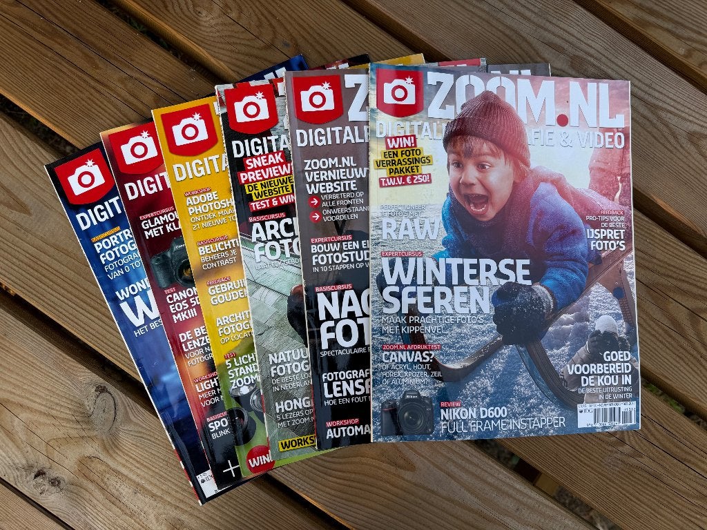 Zoom magazine - 6 nummers jaargang 2012, Boeken, Tijdschriften en Kranten, Ophalen of Verzenden, Gelezen, Sport en Vrije tijd