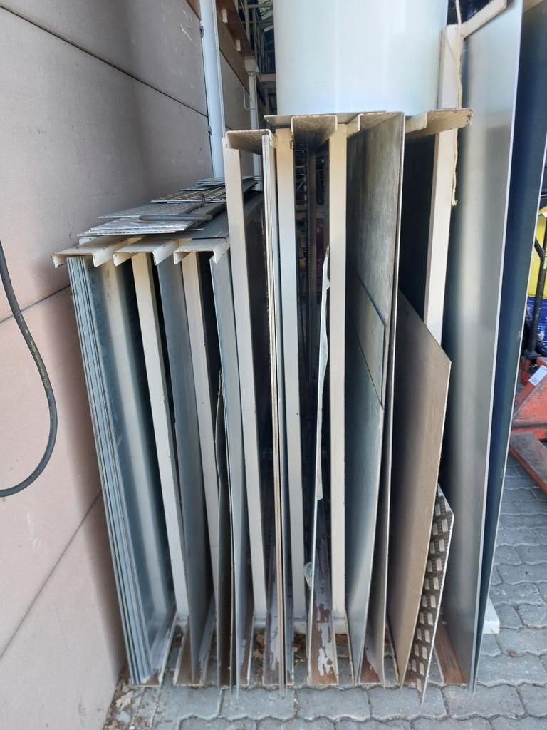 Diverse aanhangwagen staalplaten en aluminium platen, Auto diversen, Aanhangwagen-onderdelen, Ophalen