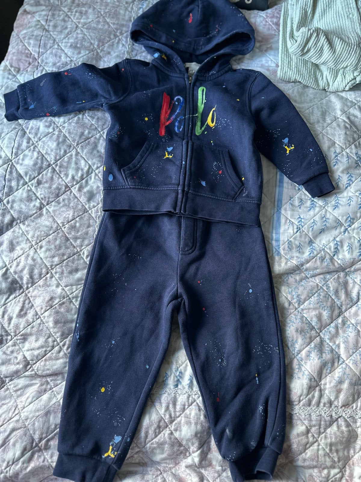Polo Ralph Lauren set 18 maanden, Ophalen of Verzenden, Gebruikt, Jongetje of Meisje