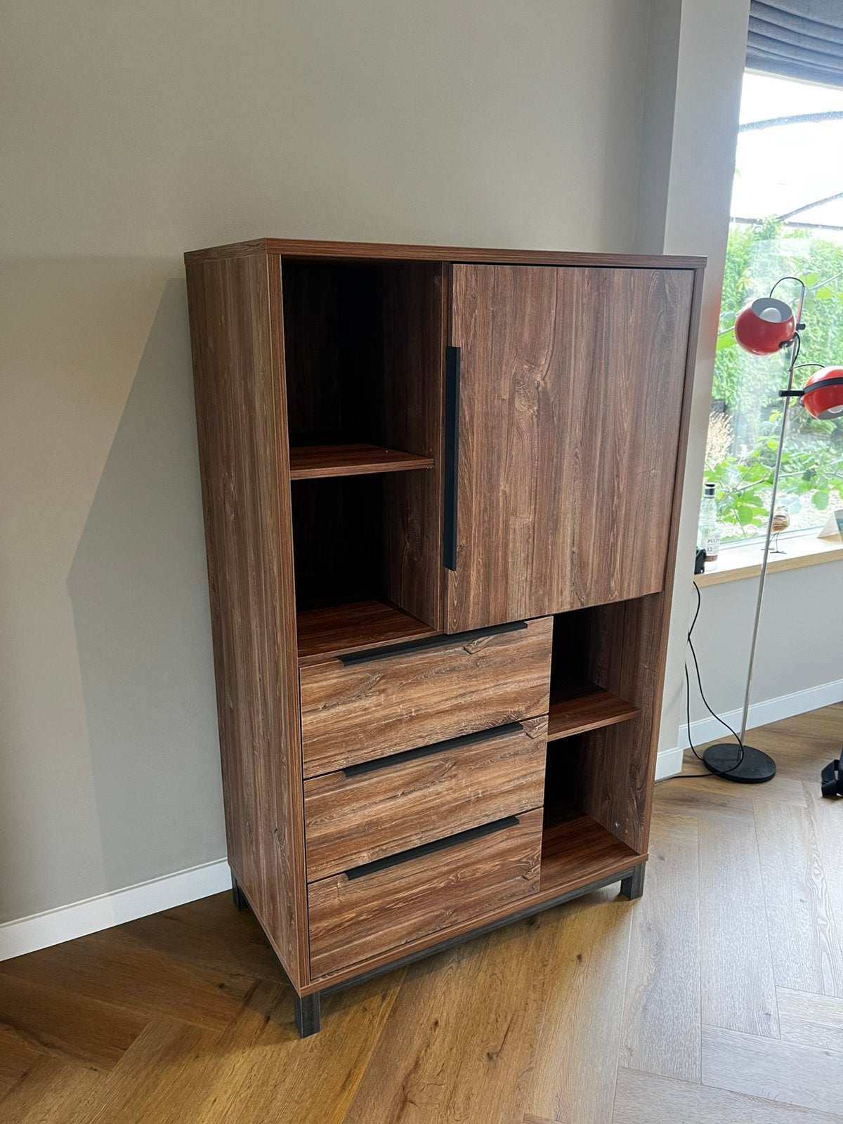 Degelijke kast “Mathias”, Ophalen, 100 tot 150 cm, Zo goed als nieuw, Minder dan 150 cm