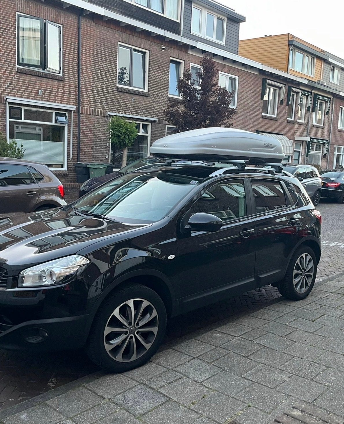 Hapro Traxer 6.6 dakkoffer te huur incl. dakdragers, Ophalen of Verzenden, Gebruikt