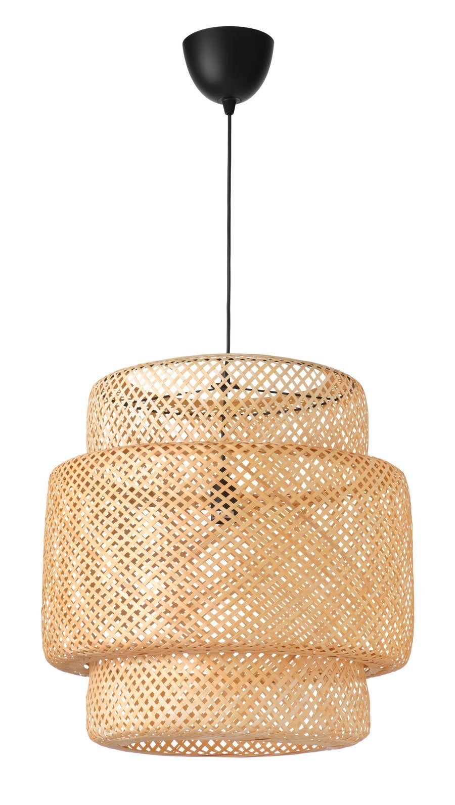 IKEA SINNERLIG Bamboe hanglamp, Huis en Inrichting, Ophalen, Zo goed als nieuw, Natuurlijk materiaal, E27 (groot)