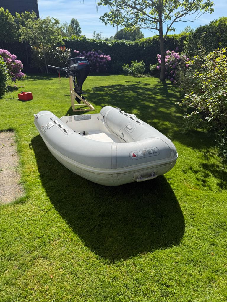 Rib 270 cm polyester V bodem, Ophalen, Polyester/glasvezel, Overige merken, Gebruikt
