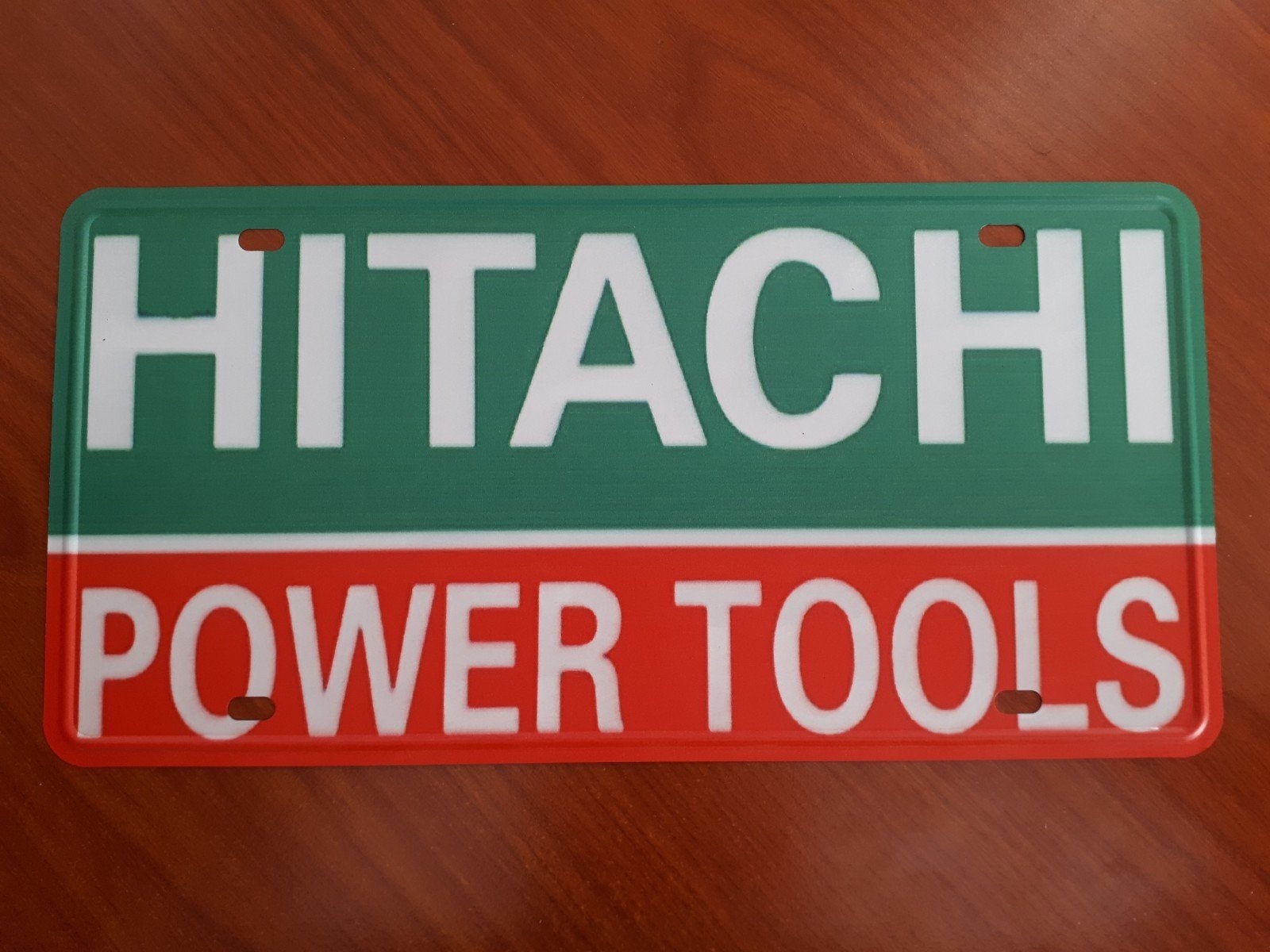Hitachi Power Tools 15x30 cm Metalen Reclamebord, Verzenden, Nieuw, Reclamebord