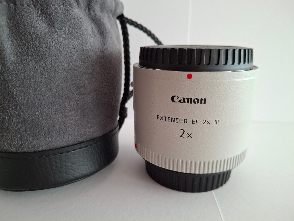 Canon 2 x extender, Audio, Tv en Foto, Fotografie | Lenzen en Objectieven, Ophalen, Zo goed als nieuw, Toebehoren