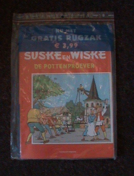 Suske en Wiske De pottenproever met rode rugzak, Eén stripboek, Ophalen of Verzenden, Nieuw
