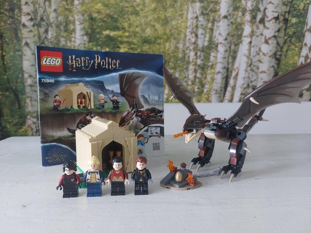 Lego Harry Potter Hongarian Horntail 75946, Lego, Harry Potter, Ophalen of Verzenden, Complete set