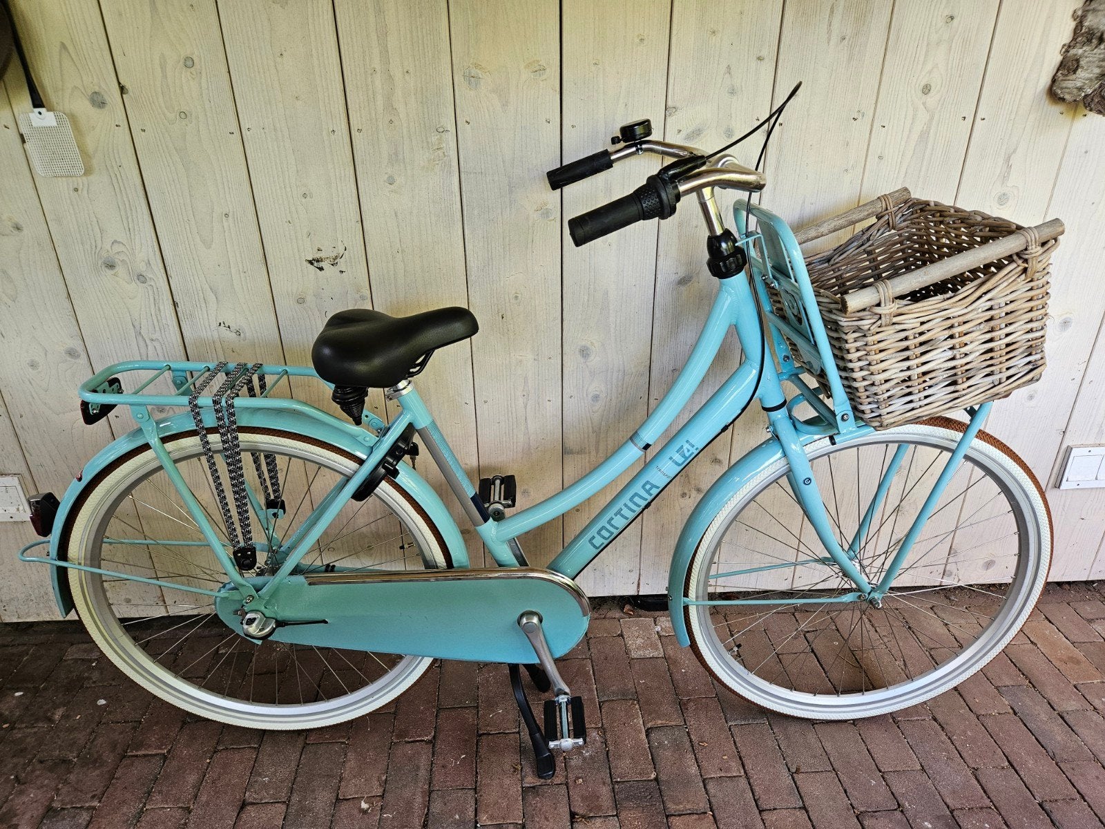 Mooie Cortina U4 Transport 28 inch 50 cm 3 Versn. Als Nieuw, Terugtraprem, Versnellingen, Zo goed als nieuw, 50 tot 53 cm