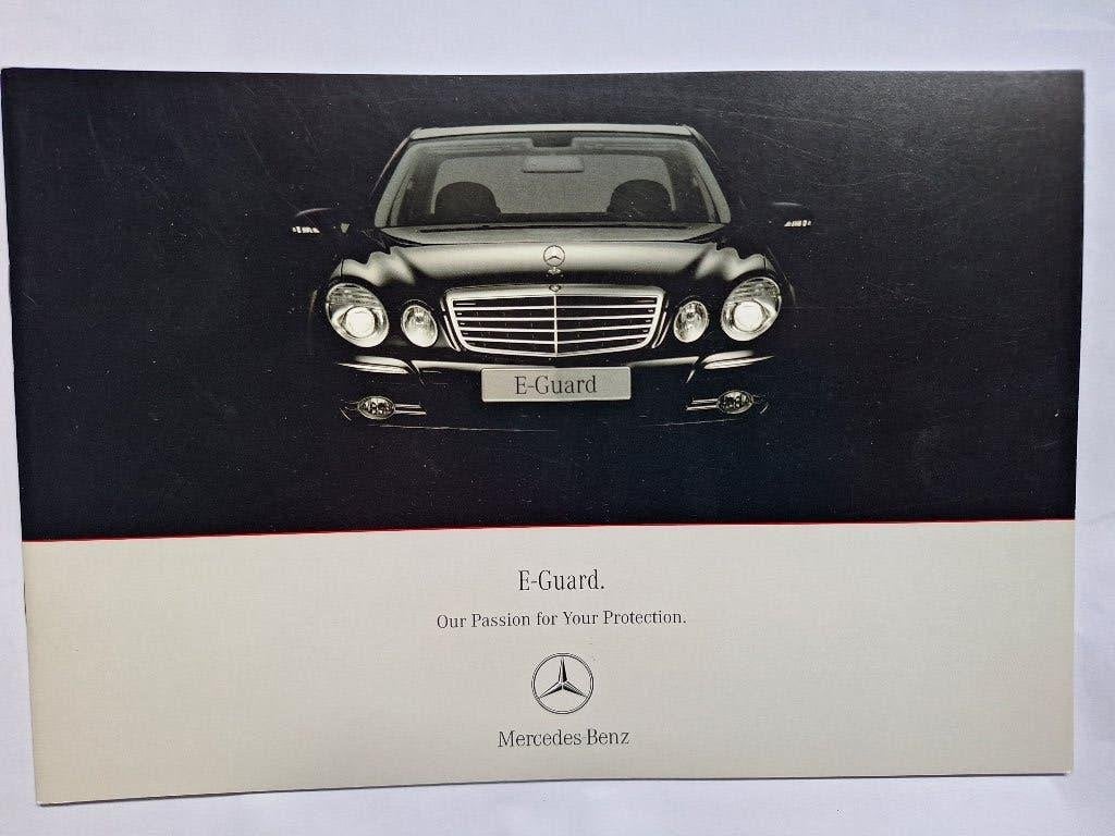 Gepantserde B4 Mercedes E klasse Guard 2006, Ophalen of Verzenden, Zo goed als nieuw, Mercedes