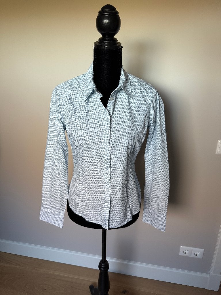 Blouse River Woods, Blauw, River Woods, Zo goed als nieuw, Ophalen