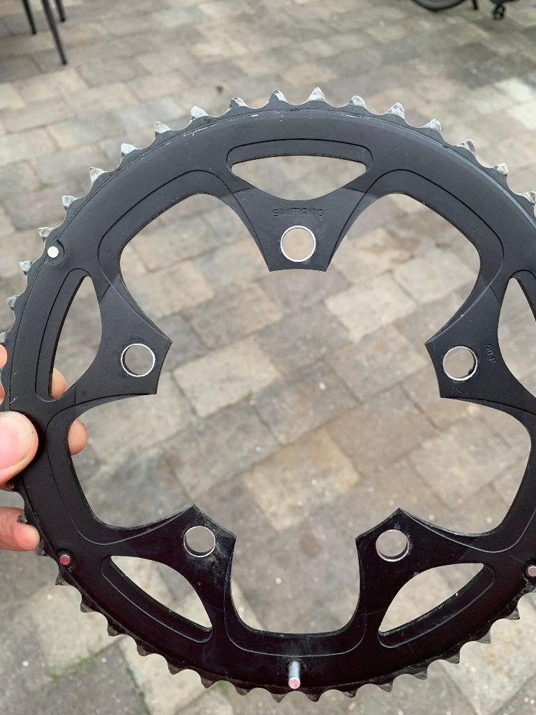 shimano ultegra kettingblad sg-x 50-34, Fietsen en Brommers, Fietsonderdelen, Ophalen of Verzenden, Zo goed als nieuw, Shimano Ultegra
