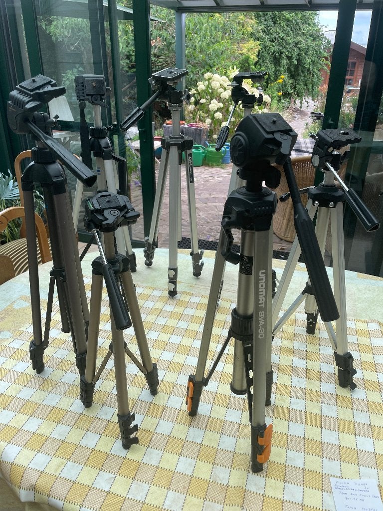 Foto Statieven, Ophalen, Gebruikt, Driepoot, Inklapbaar