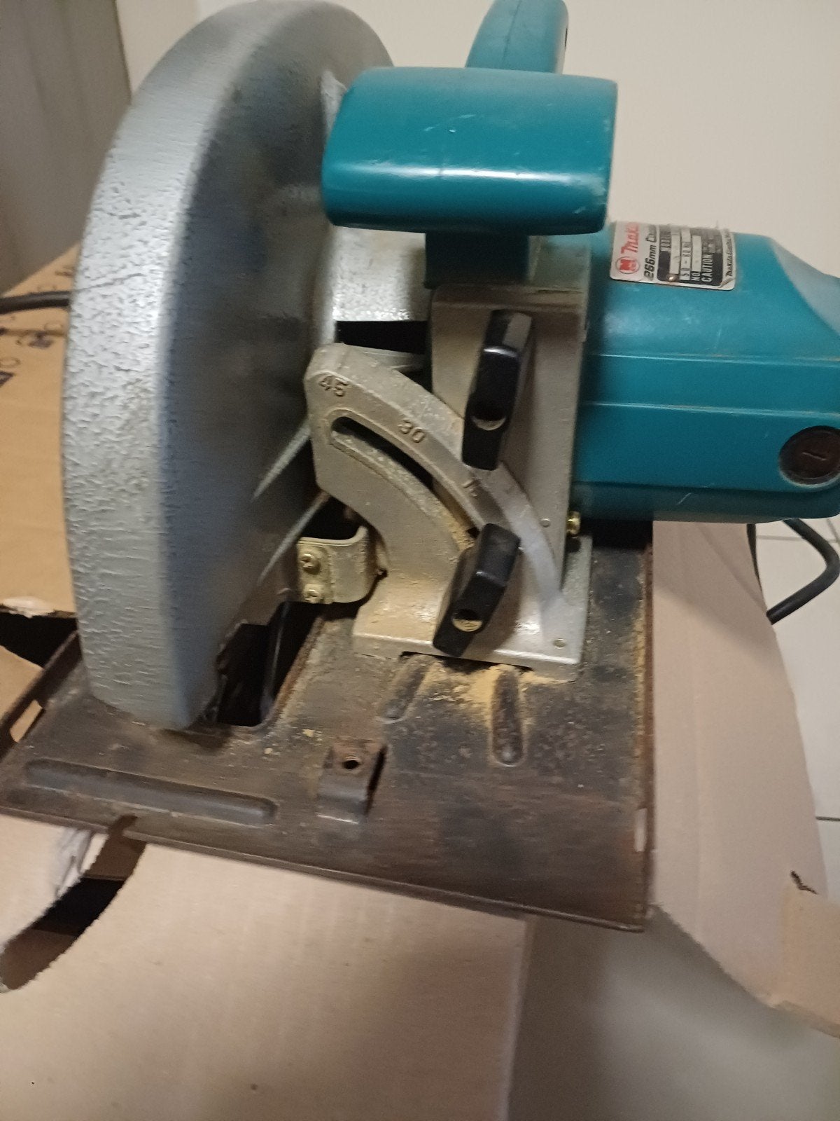 Makita SR2600 Cirkelzaag - Krachtige 266mm Zaag, Ophalen, Gebruikt, Cirkelzaag, 70 mm of meer