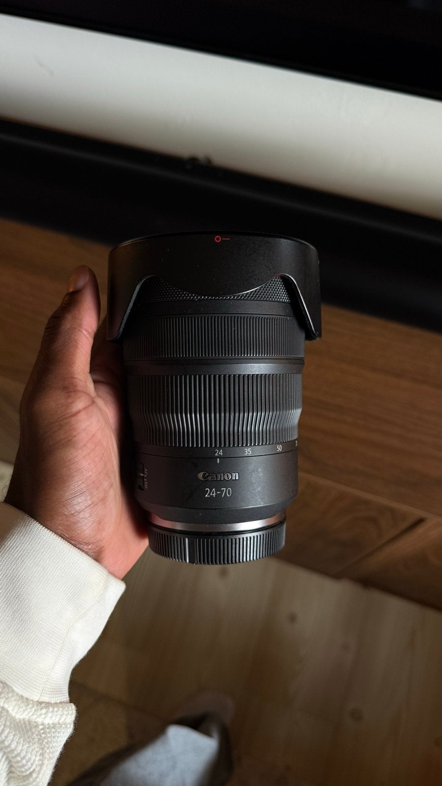 Canon RF 24-70mm F2.8 L IS USM lens, Audio, Tv en Foto, Fotografie | Lenzen en Objectieven, Ophalen, Gebruikt, Canon, Autofocus