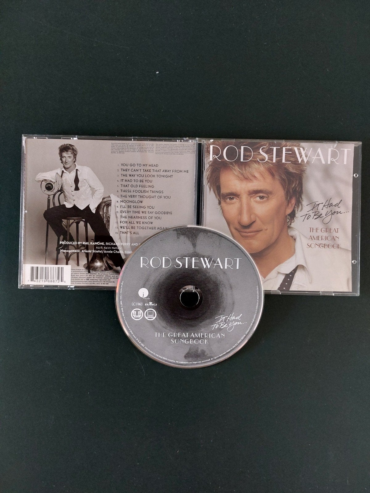 Rod Stewart - It Had To Be You: The Great American Songbook, Pop, Ophalen of Verzenden, Zo goed als nieuw, Inclusief doosje