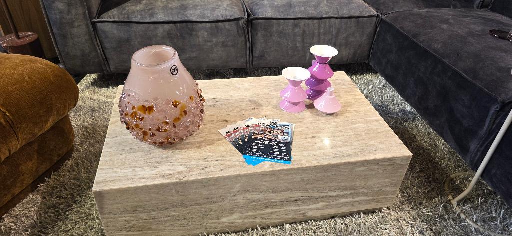 Salontafel Marmer Beige | Showmodel KORTING !