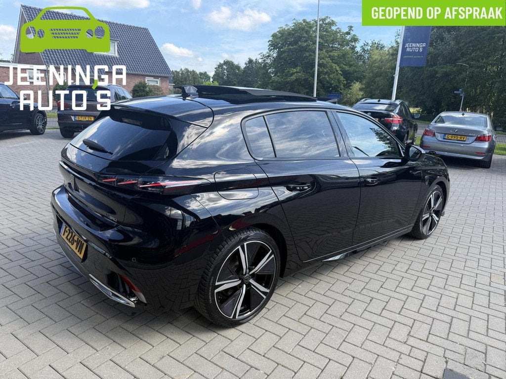 Peugeot 308 1.6 PlugInHybrid 180 GT Pack Business|360Camera|, Auto's, Gebruikt, 4 cilinders, 181 pk, Zwart