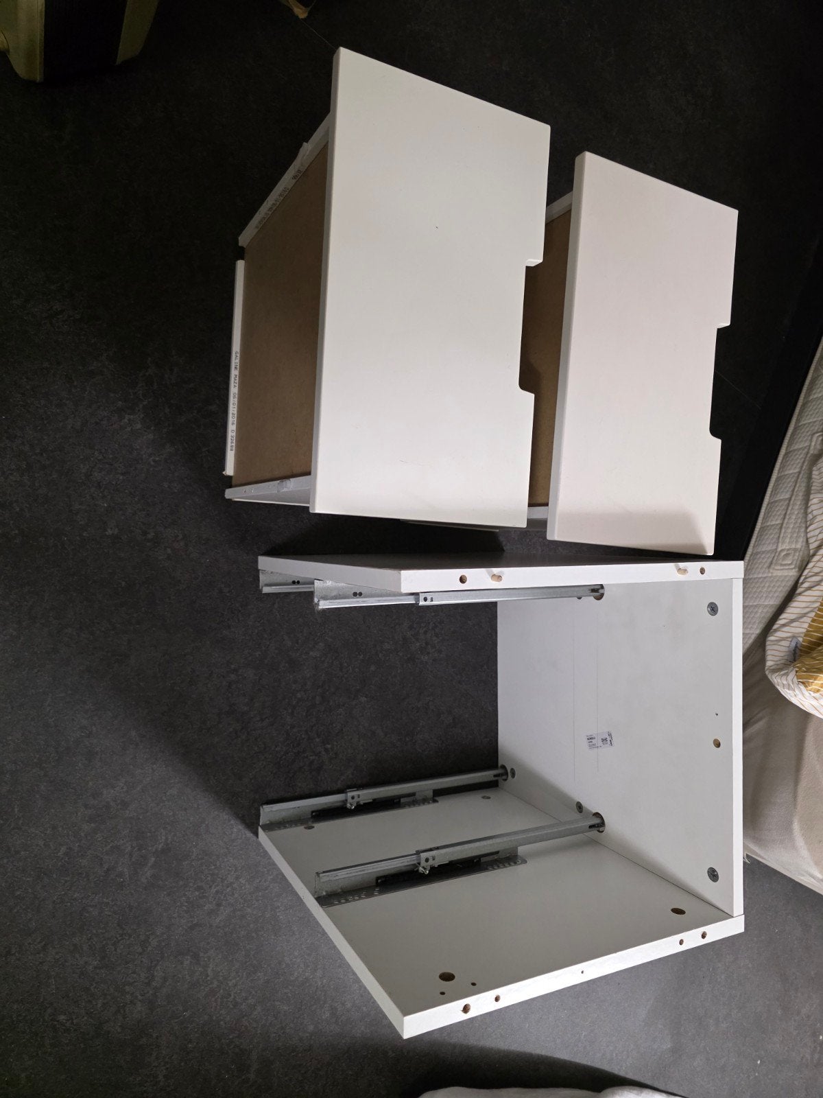 IKEA Nordli ladekastje 2 lades, opbouw element, Ophalen, Minder dan 50 cm, Gebruikt, Modern, Scandinavisch