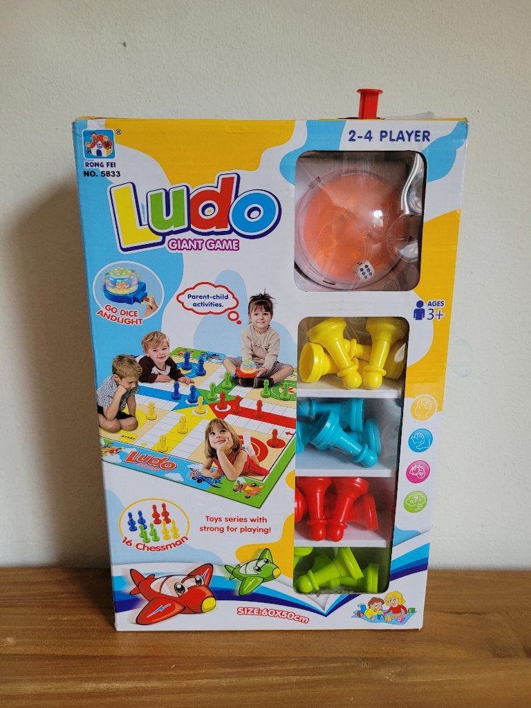 Ludo / Mens erger je niet. XL. Nieuw, Een of twee spelers, Ophalen of Verzenden, Nieuw, Rong Fei