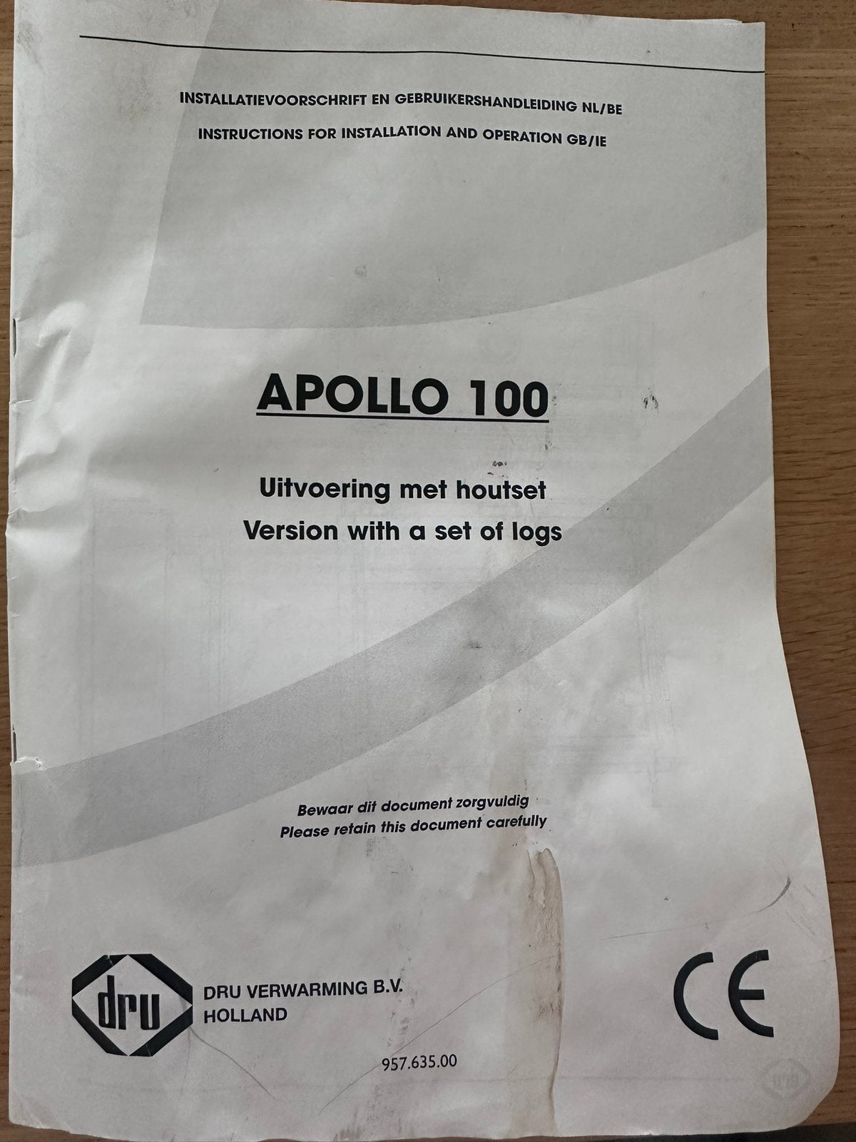 Dru apollo 100 Gashaard, Ophalen, Zo goed als nieuw, Overige typen