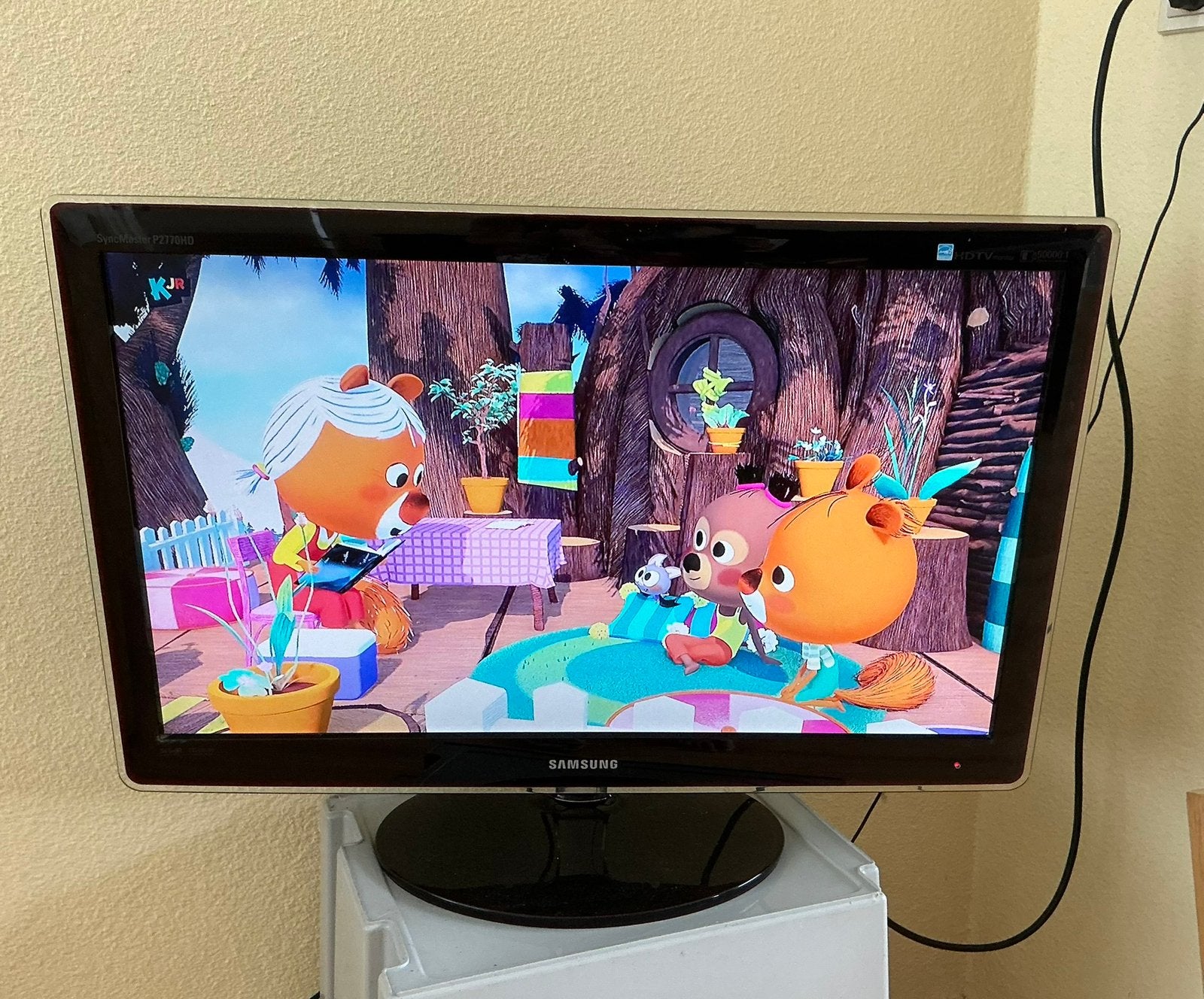 Samsung TV 27”, Ophalen, Gebruikt, 50 Hz, LCD
