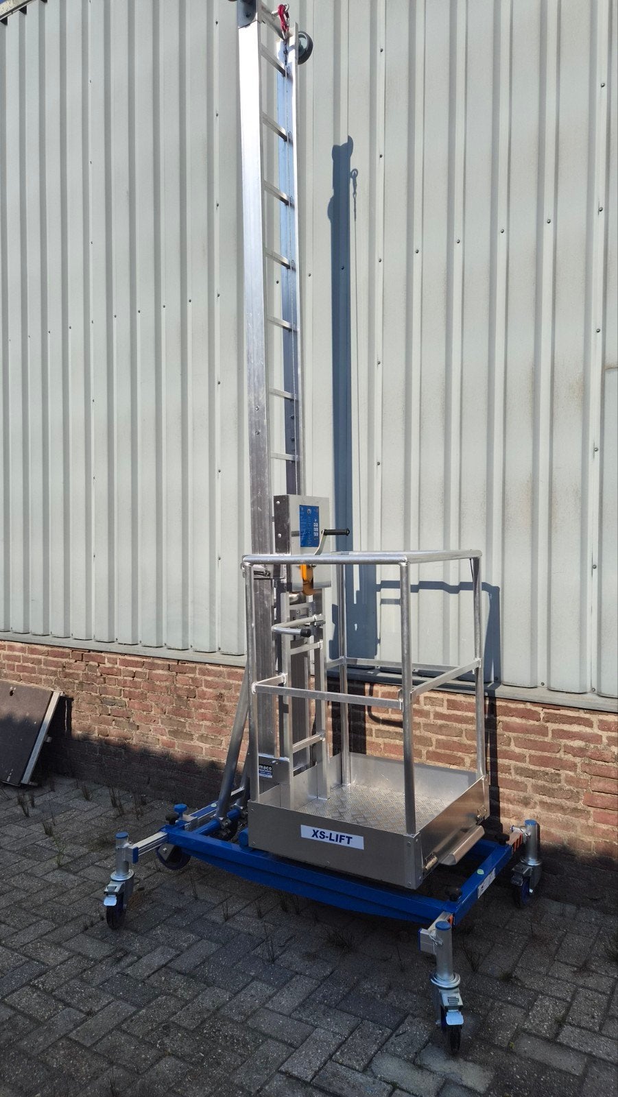 Te koop nog nieuwe lift/steiger 4.5 meter werkhoogte, Asc, Nieuw, Ophalen of Verzenden, Rolsteiger of Kamersteiger
