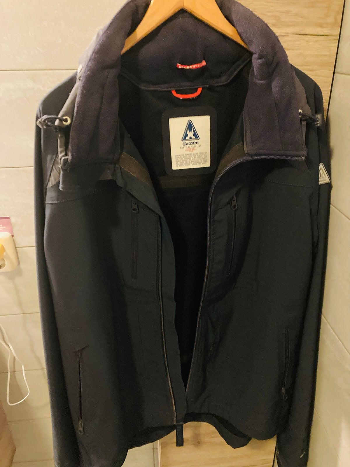 Softshell Gaastra jas maat L, Ophalen of Verzenden, Zo goed als nieuw, Overige maten, Blauw