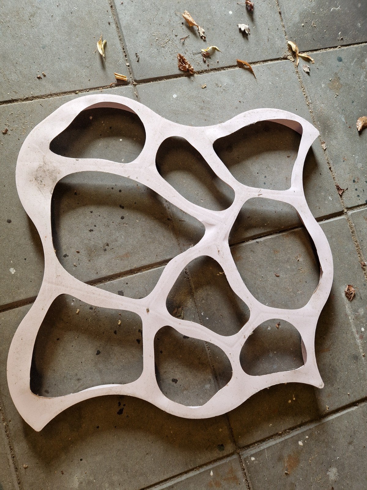 Kunststof mal voor organische beton vormen, Ophalen, Gebruikt