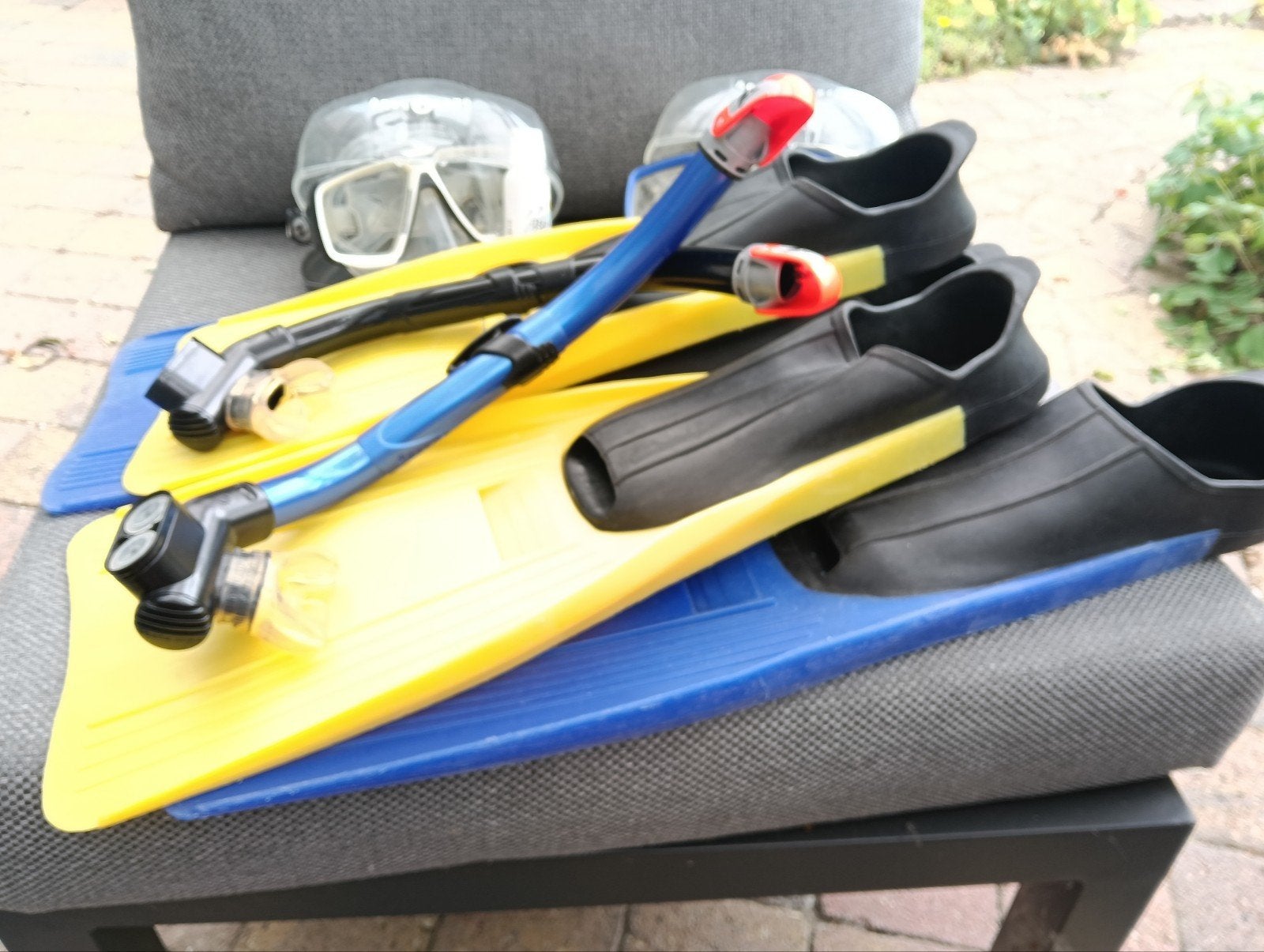 Twee snorkel sets.per stuk, Ophalen of Verzenden, Zo goed als nieuw, Snorkel-accessoires