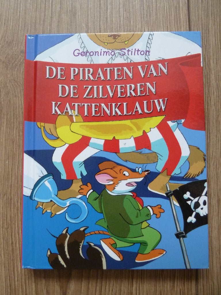 boek - GERONIMO STILTON - de piraten van de zilveren ..., Ophalen, Gelezen