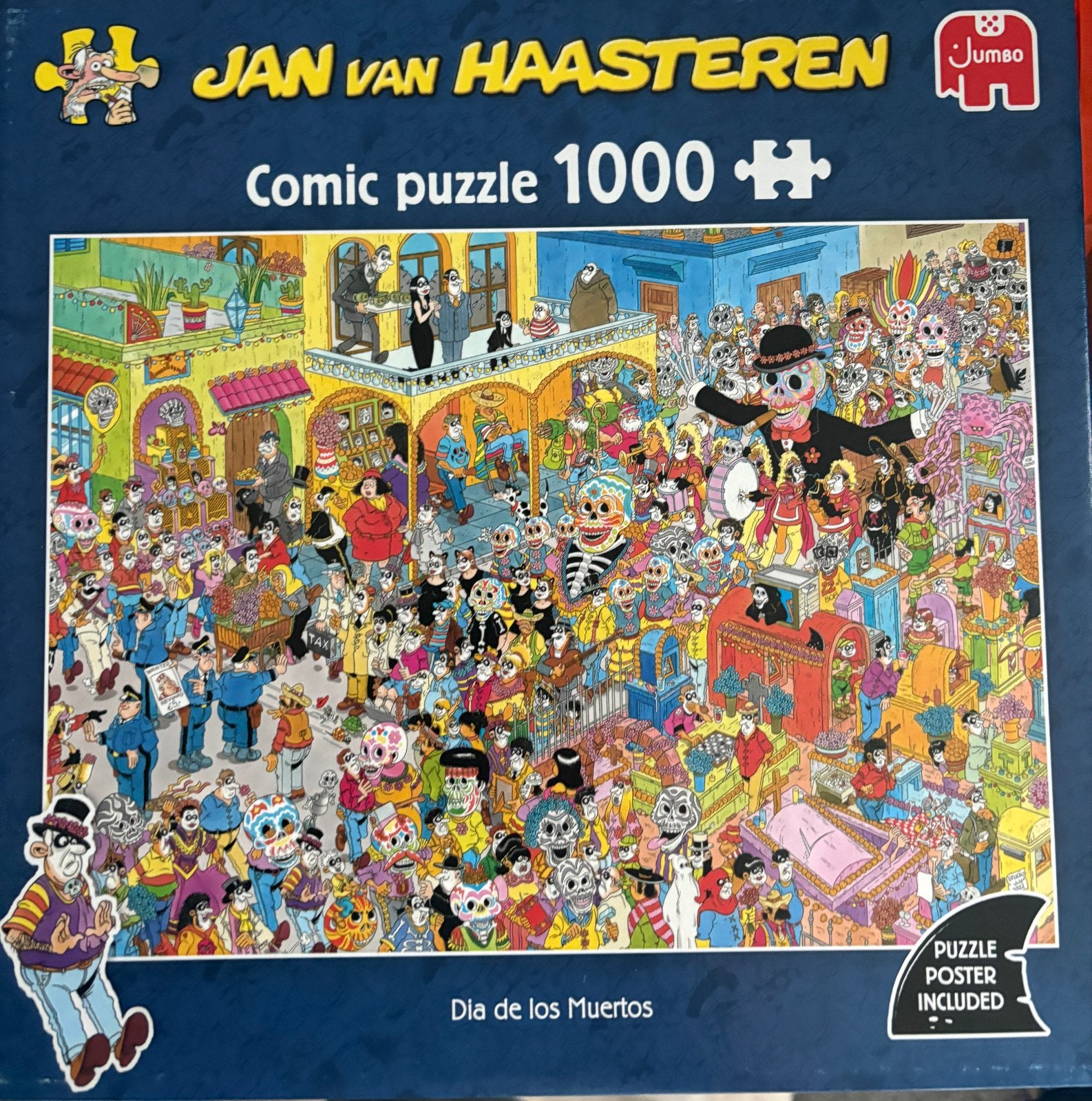 Jan van Haasteren Puzzel 1000 stukjes, Ophalen, 500 t/m 1500 stukjes, Gebruikt, Legpuzzel
