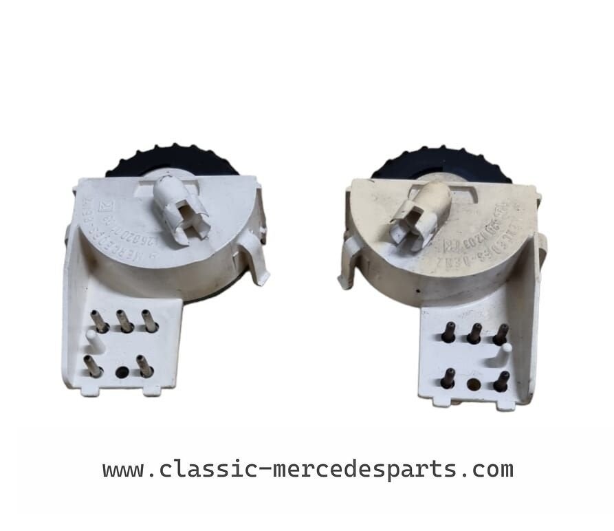 2x Temperatuur bedieningsrol Mercedes w126, Auto-onderdelen, Dashboard en Schakelaars, Gebruikt, -, -, Ophalen of Verzenden