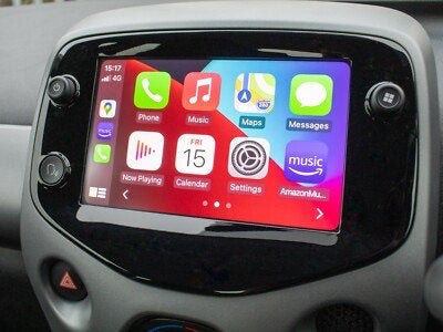 Multi Media scherm peugot 108/ Citroën C1/ toyota aygo, Ophalen, Zo goed als nieuw