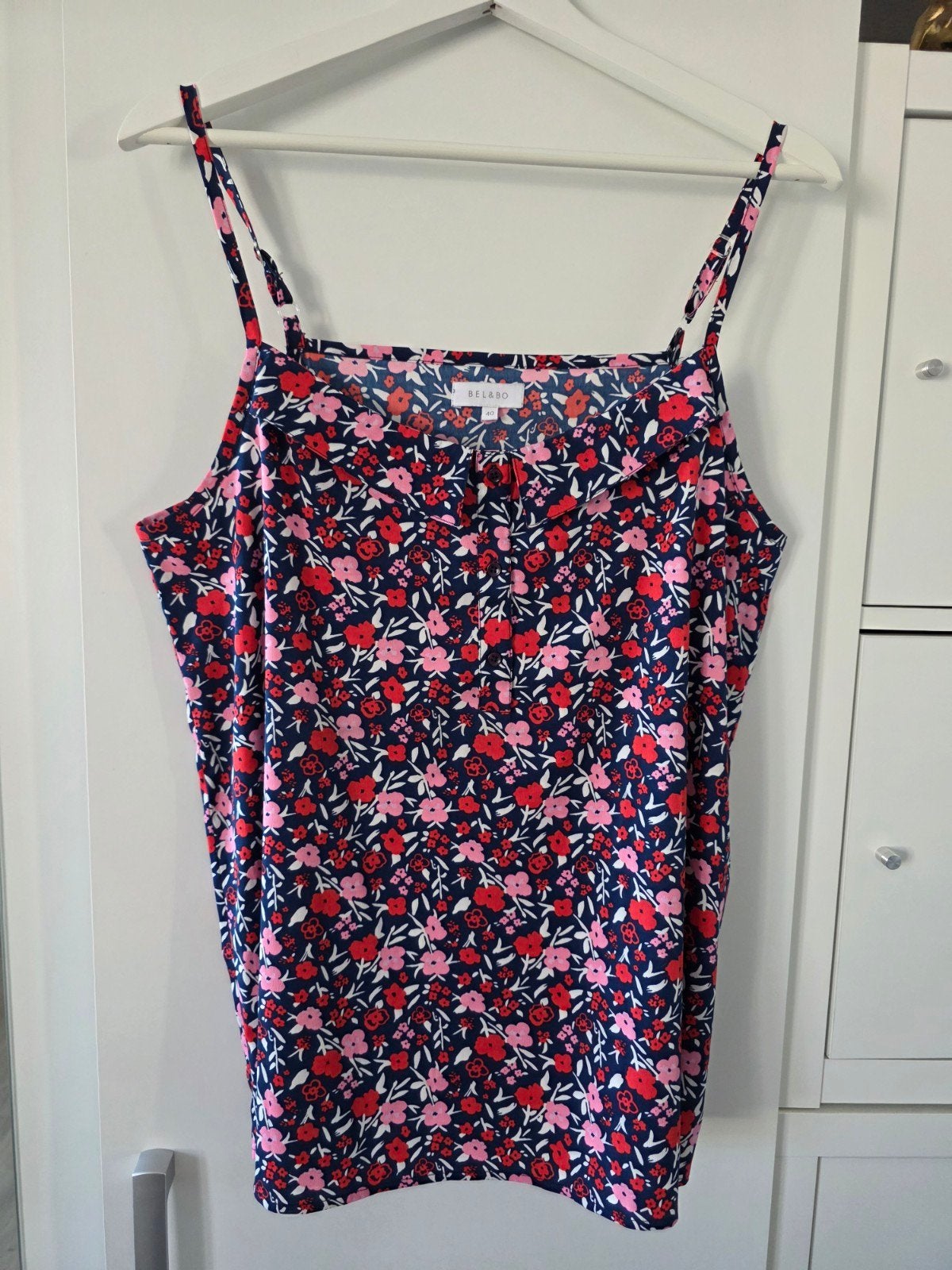 Bel&Bo spaghetti top maat 40, Kleding | Dames, Bel&Bo, Maat 42/44 (L), Ophalen of Verzenden, Zo goed als nieuw