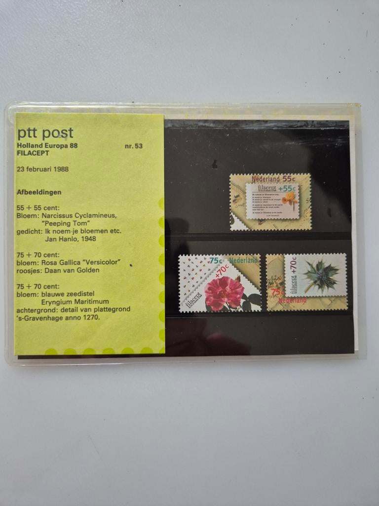 Holland Europa 88 FILACEPT Postzegels, Ophalen, Na 1940, Postfris