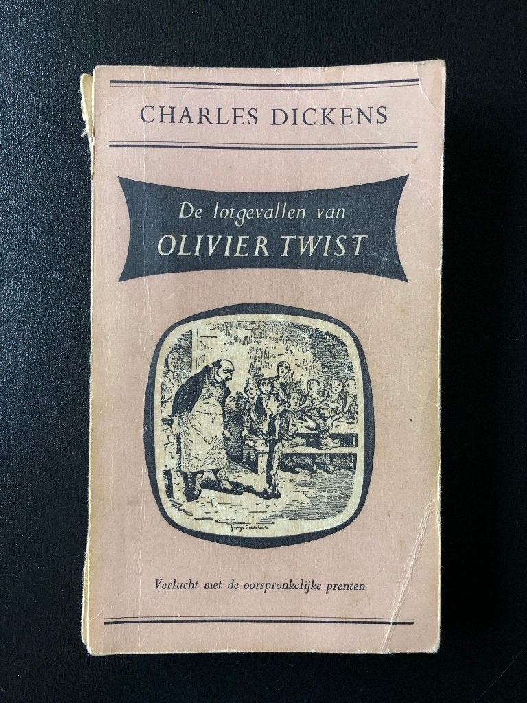 De Lotgevallen van Olivier Twist - Charles Dickens (1952), Ophalen of Verzenden, Gelezen, Nederland