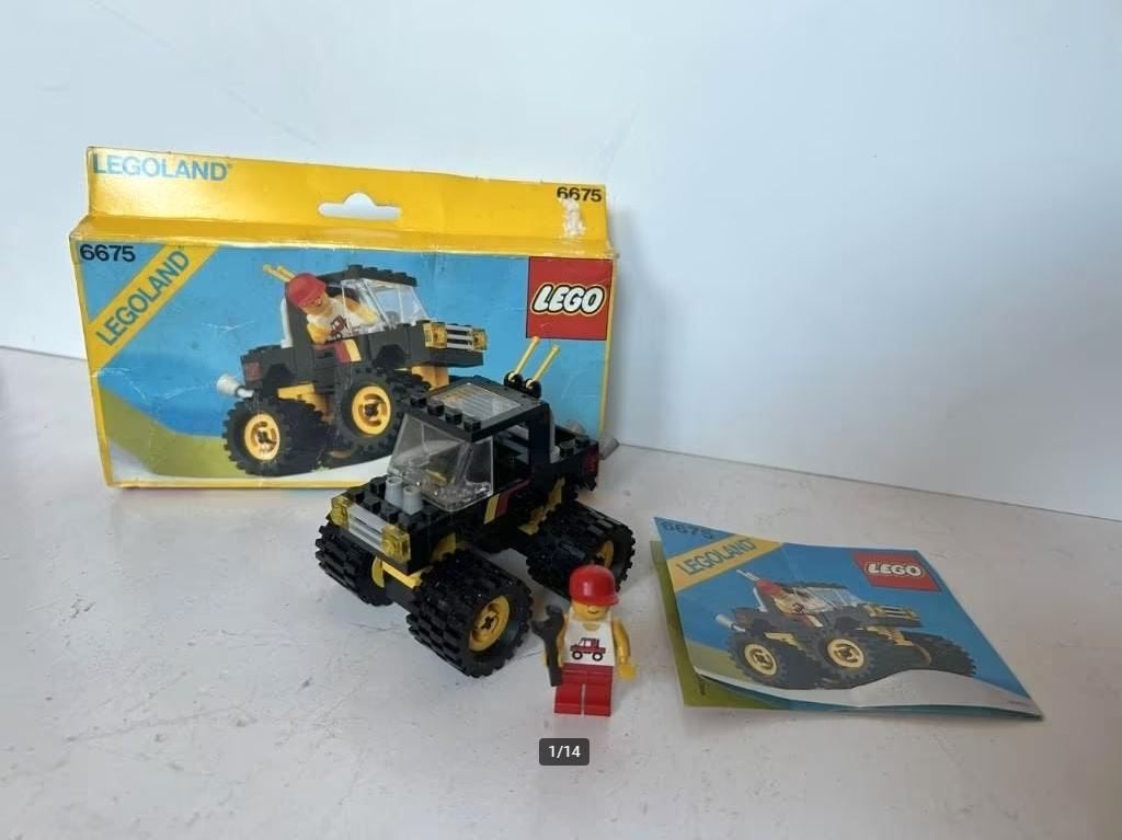 Lego Legoland - Road & Trail 4x4 - 6675, Gebruikt, Lego, Ophalen of Verzenden, LEGOLAND