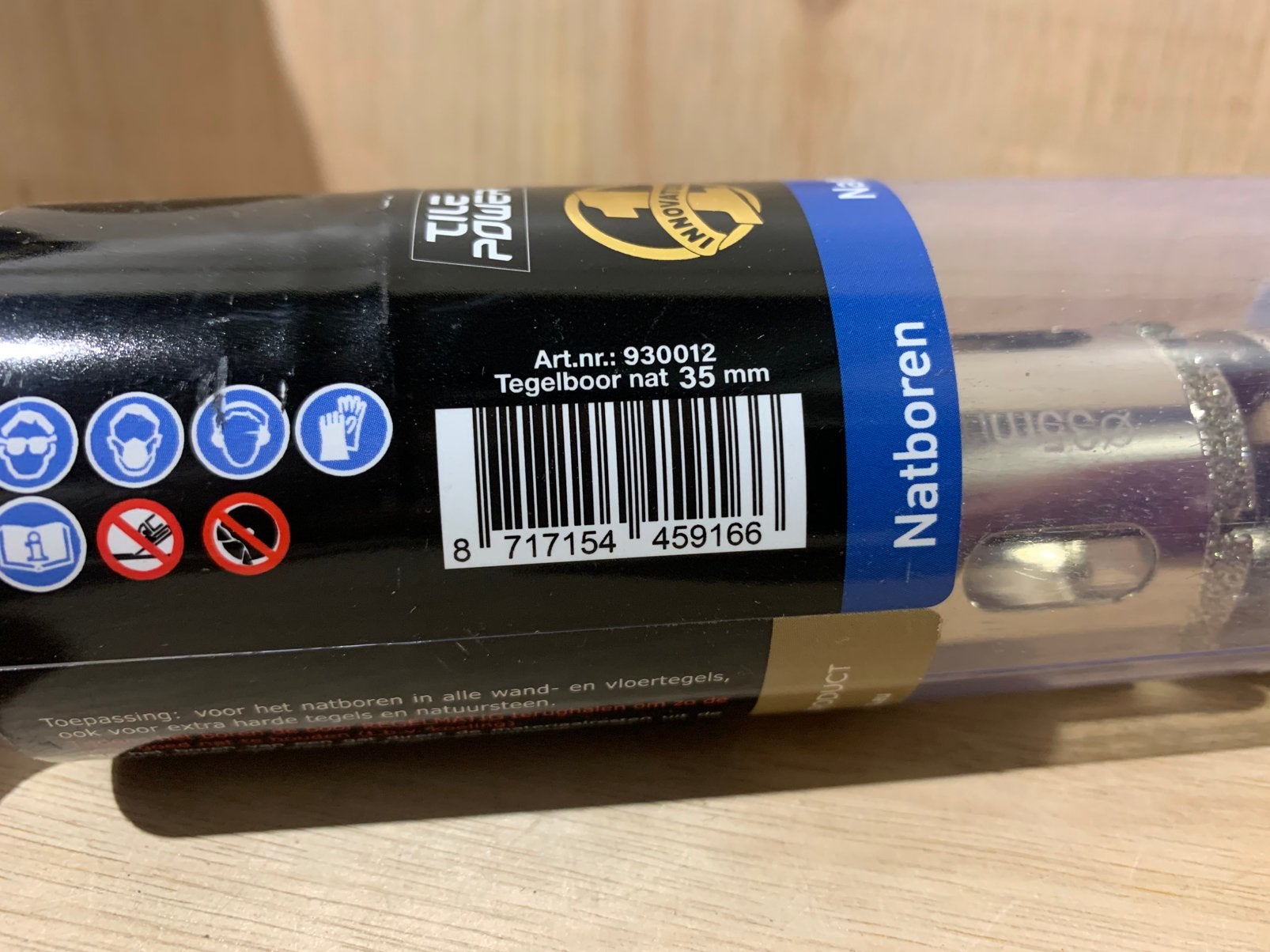 InterDynamics Diamant Tegelboren 35 mm (2 stuks) – NIEUW, Interdynamics, Overige typen, Nieuw, Ophalen of Verzenden