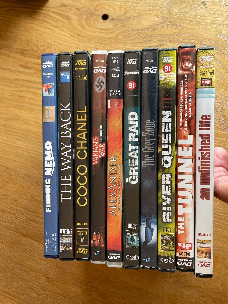 Dvd s allerlei, Cd's en Dvd's, Overige gebieden, Nederlands, Ophalen of Verzenden, Zo goed als nieuw