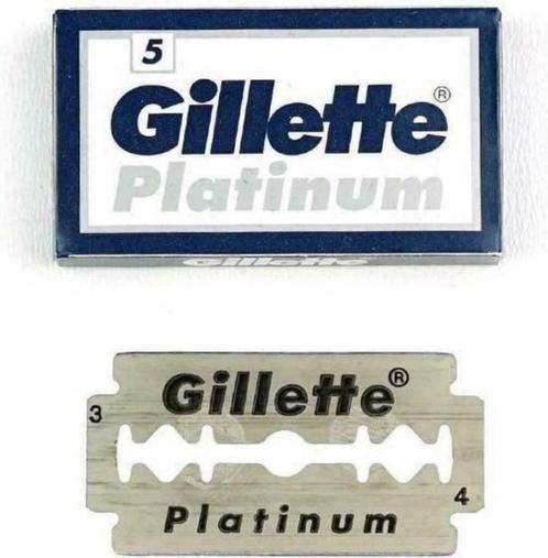 Gillette Platinum scheermesjes 5 stuks, Ophalen, Nieuw, Gehele gezicht