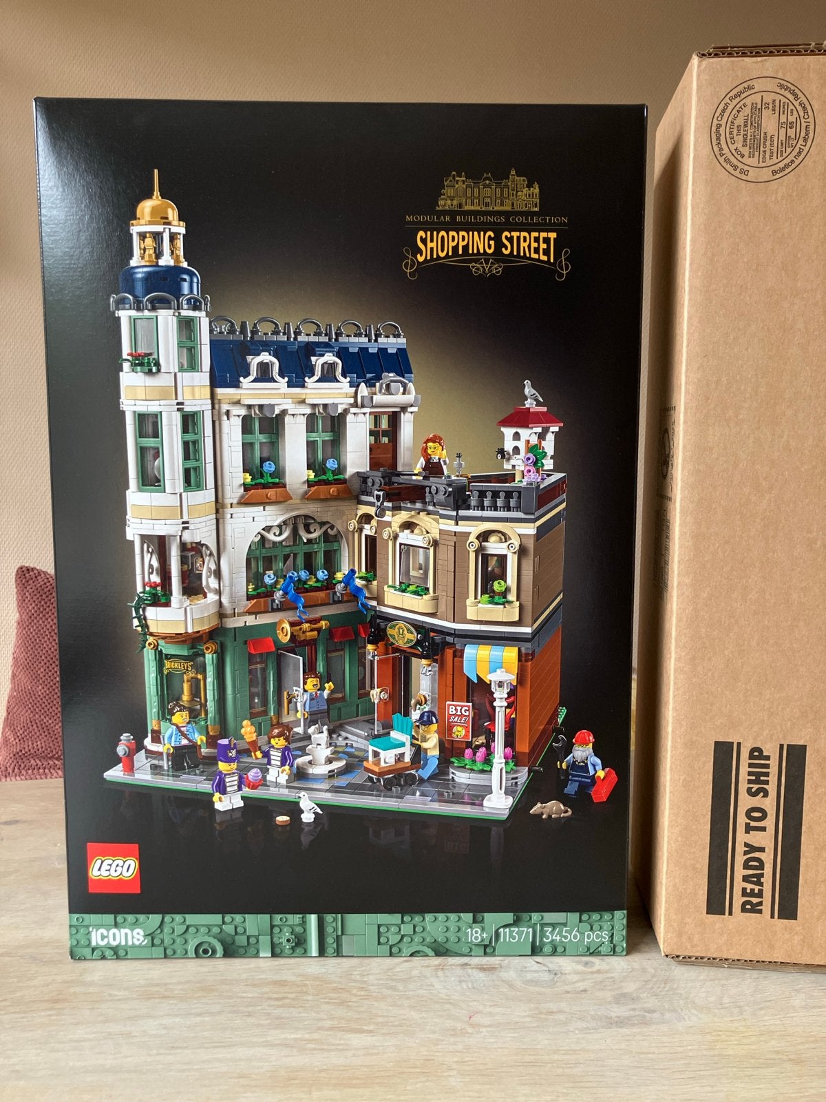 LEGO Icons winkelstraat 11371 Nieuw, Ophalen, Nieuw, Overige merken