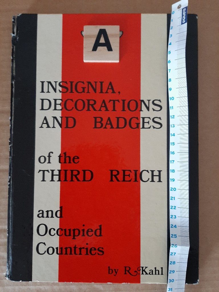 Insignia, Decorations and Badges of the Third Reich, + NSB, Verzamelen, Ophalen of Verzenden, Overige soorten, Duitsland, Boek of Tijdschrift