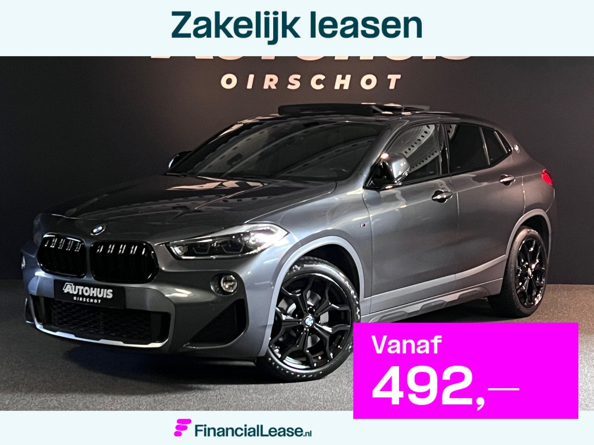 BMW X2 SDrive20i High Executive M Edition Pano/ Memory/ Keyl, 1998 cc, 1435 kg, Alcantara, SUV of Terreinwagen