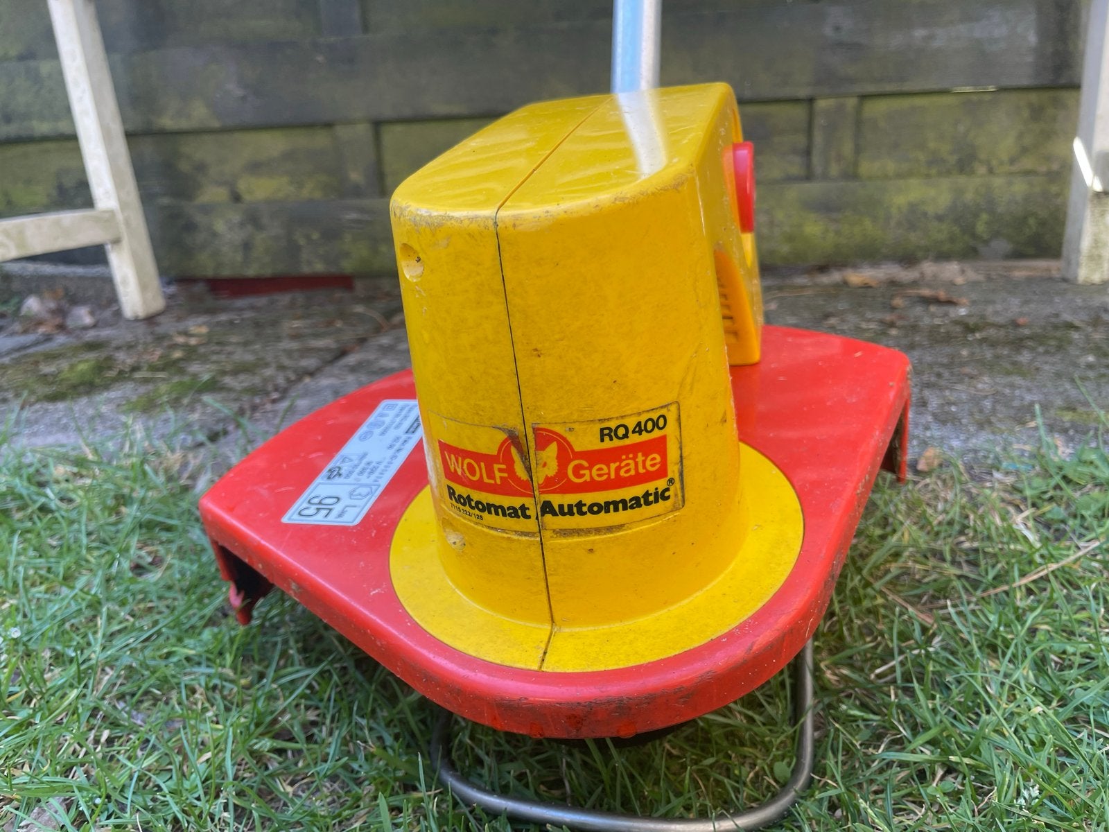 Wolf Garten RQ 400 Grastrimmer - Elektrisch, Ophalen, Gebruikt, 30 tot 50 cm, Elektrisch