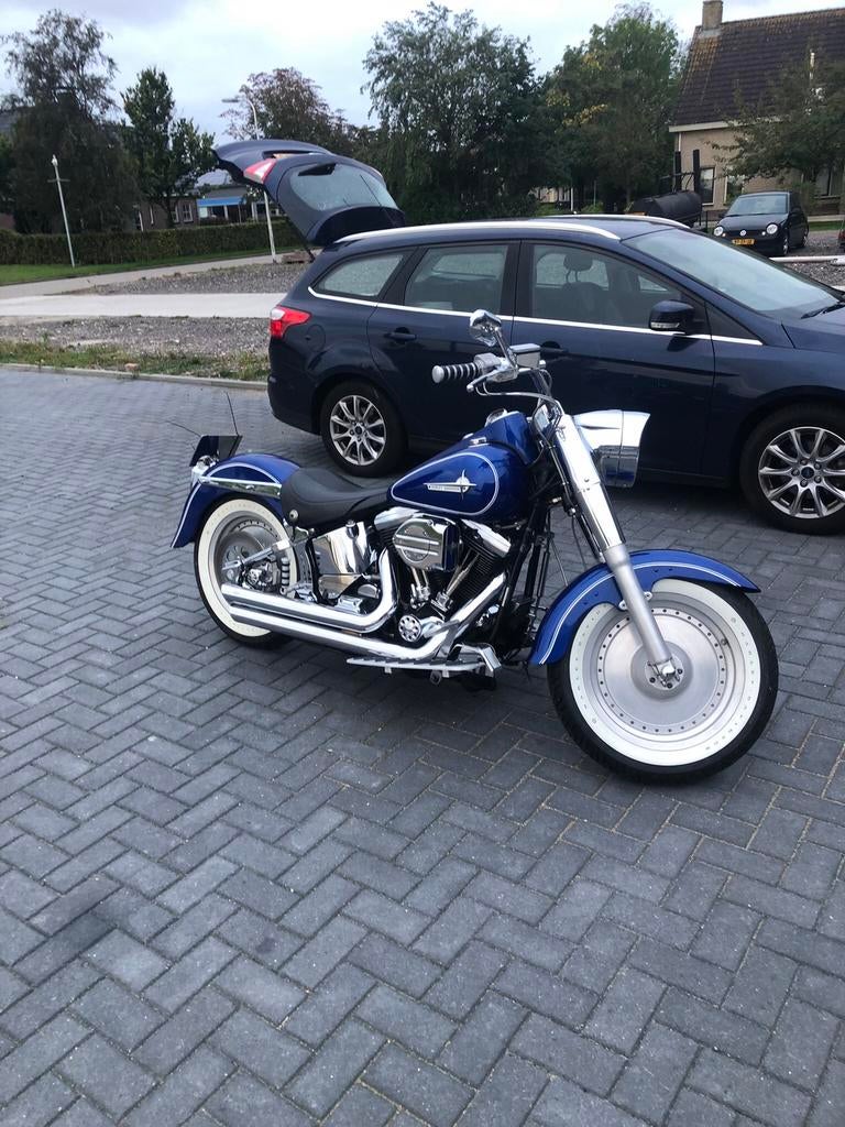 Mooie harley davidson fatboy bieden, Motoren, Particulier, Chopper