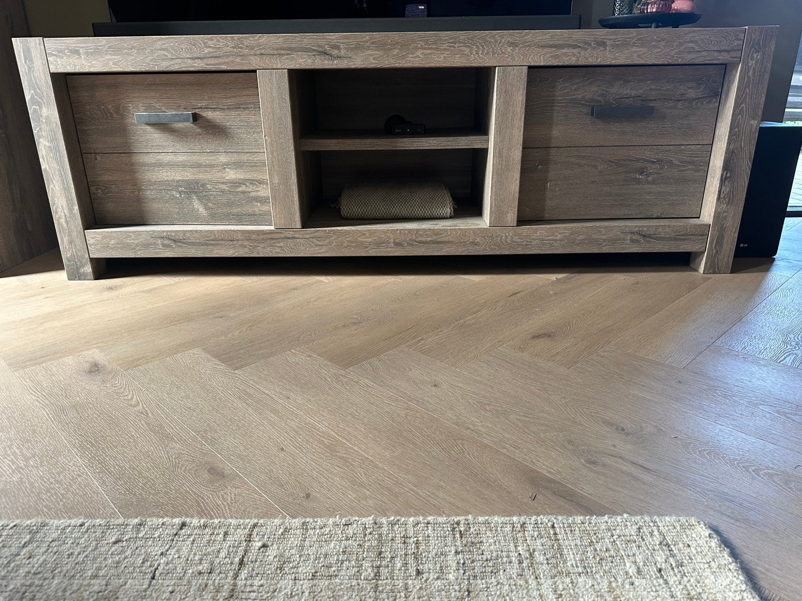 Zeer net dressoir (Profijtmeubel Punda) - bruin/houtlook, Ophalen
