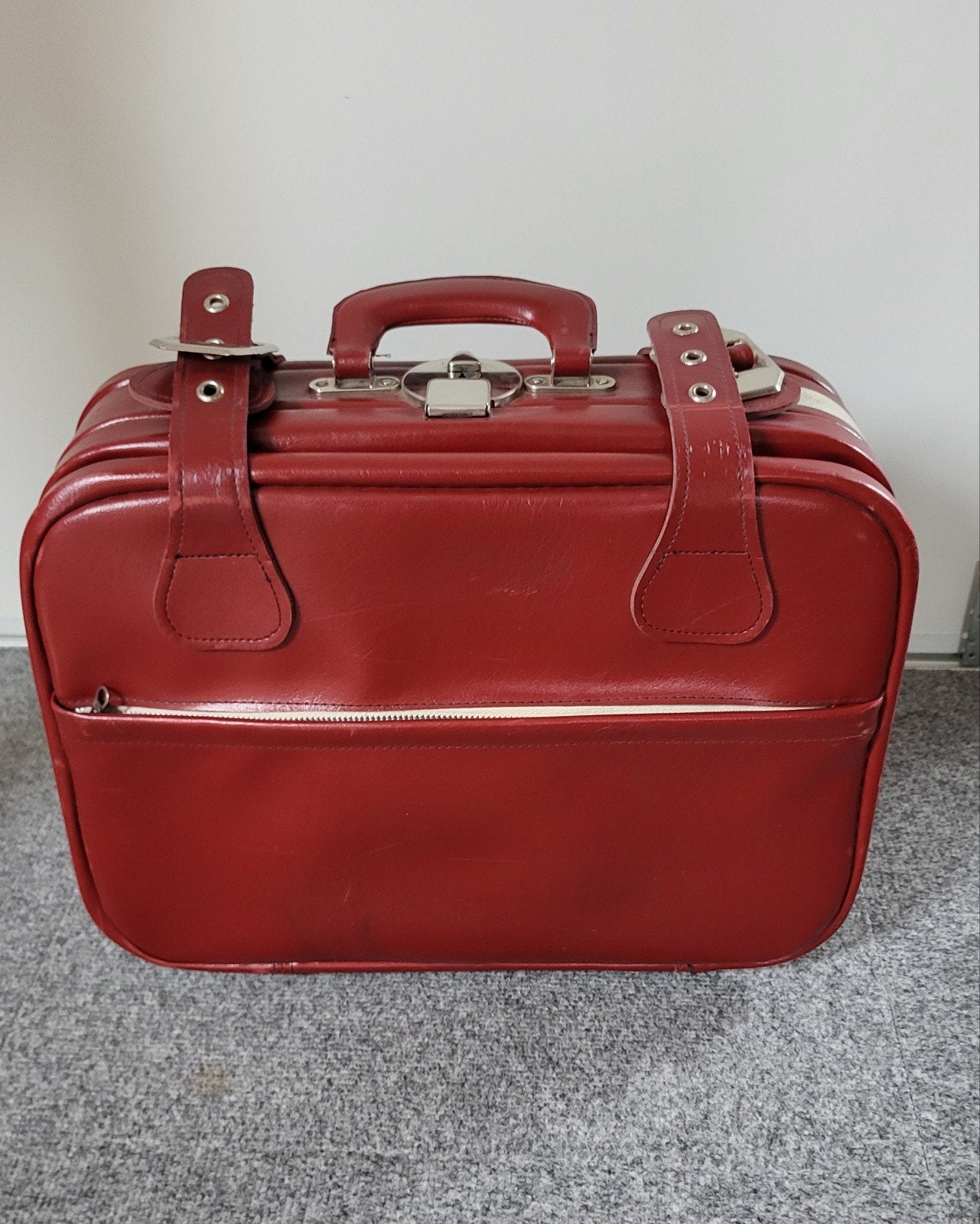 Originele 70's koffer, Ophalen of Verzenden, Overige materialen, Minder dan 50 cm, Minder dan 35 cm
