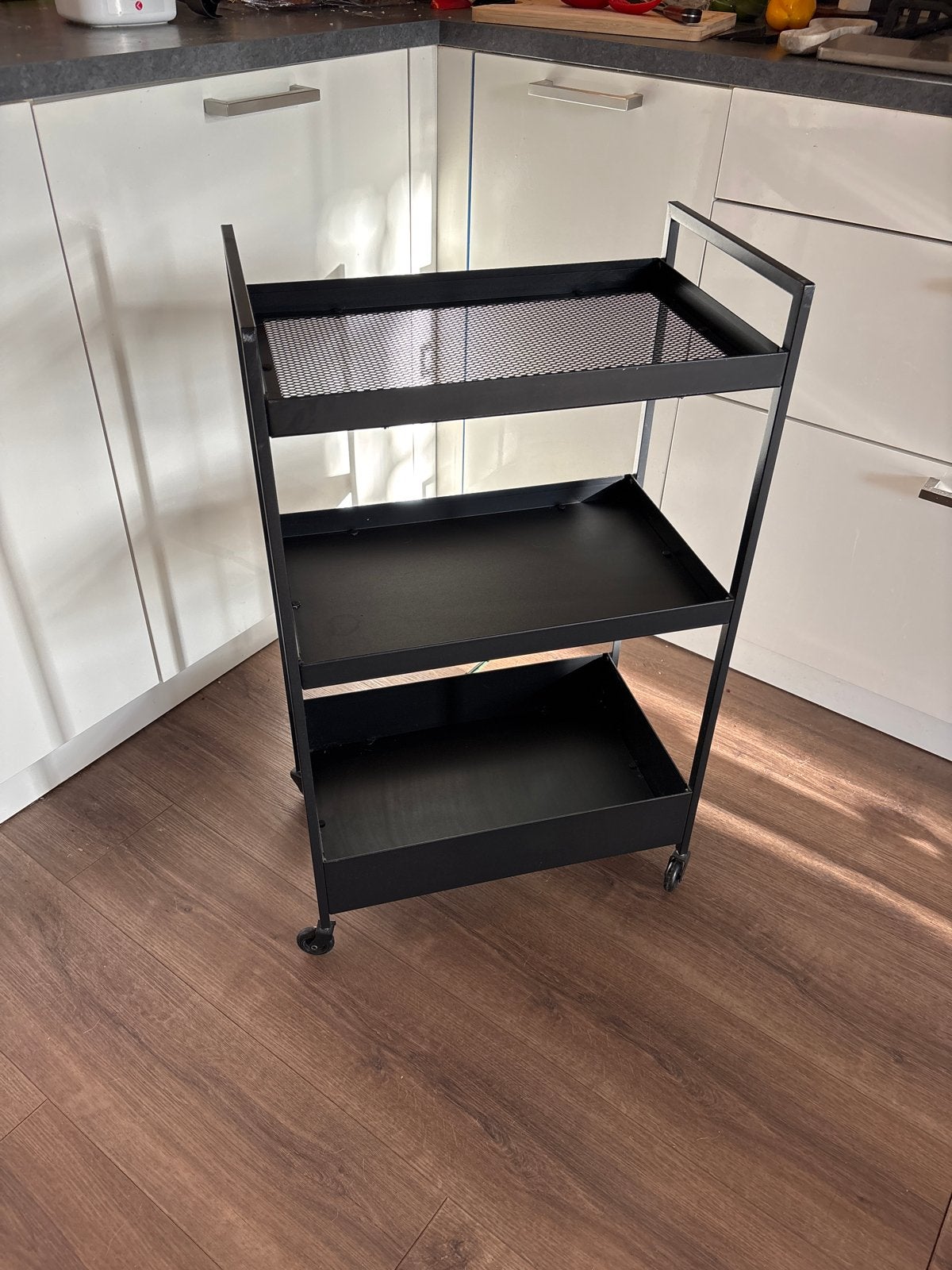 IKEA Nissafors trolley - Zwart, Huis en Inrichting, Ophalen, Gebruikt