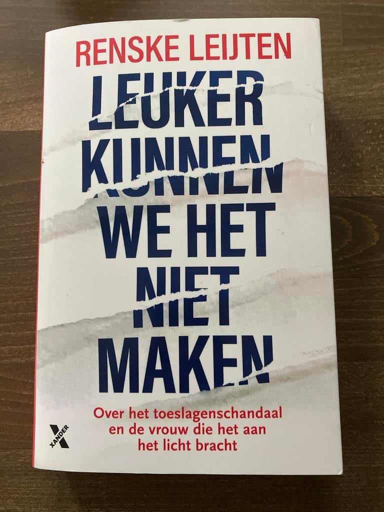 Renske Leijten - Leuker kunnen we het niet maken, Ophalen of Verzenden, Nieuw, Politiek en Staatkunde, Nederland